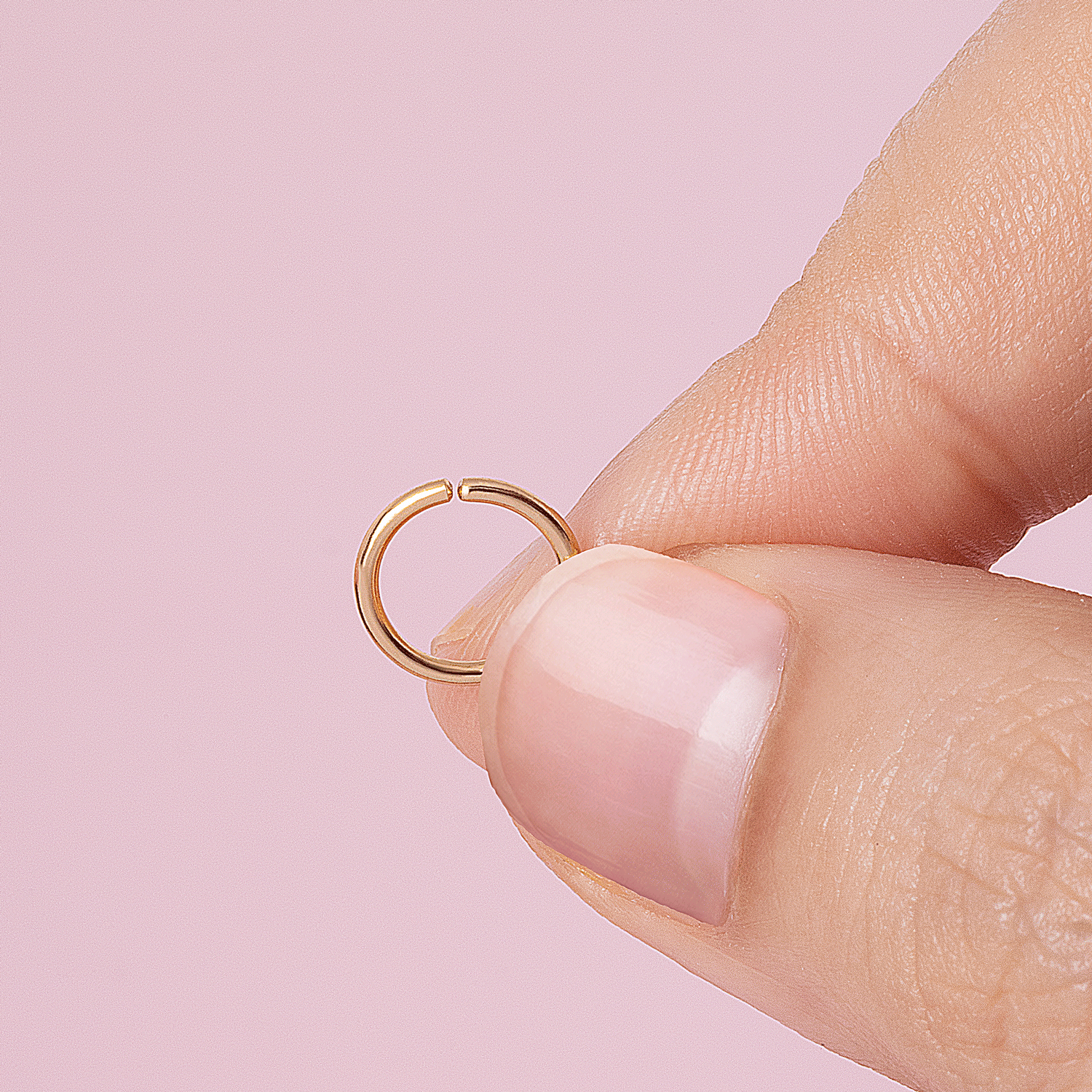 Mini Hugging Hoop Earrings (Pair)