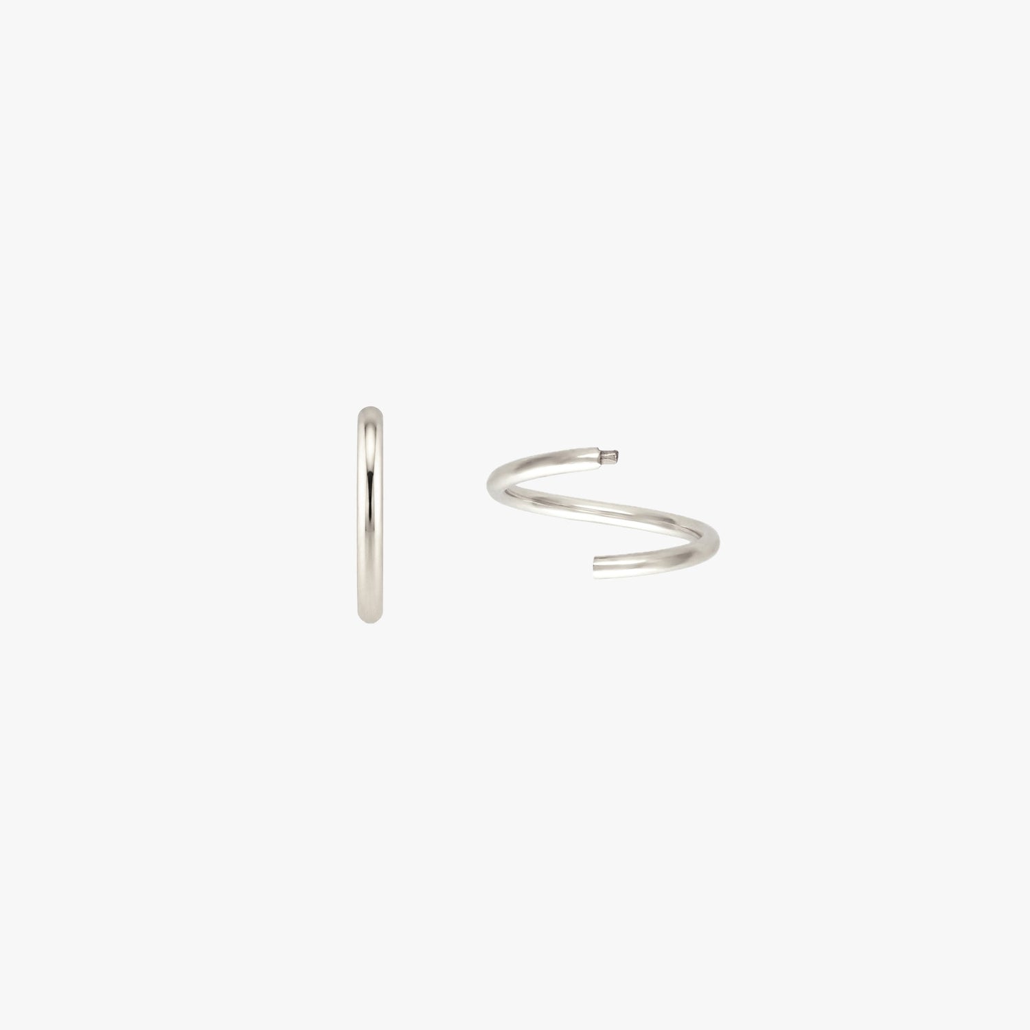 Petti Hugging Hoop Earrings (Pair)