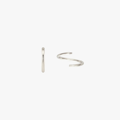 Petti Hugging Hoop Earrings (Pair)