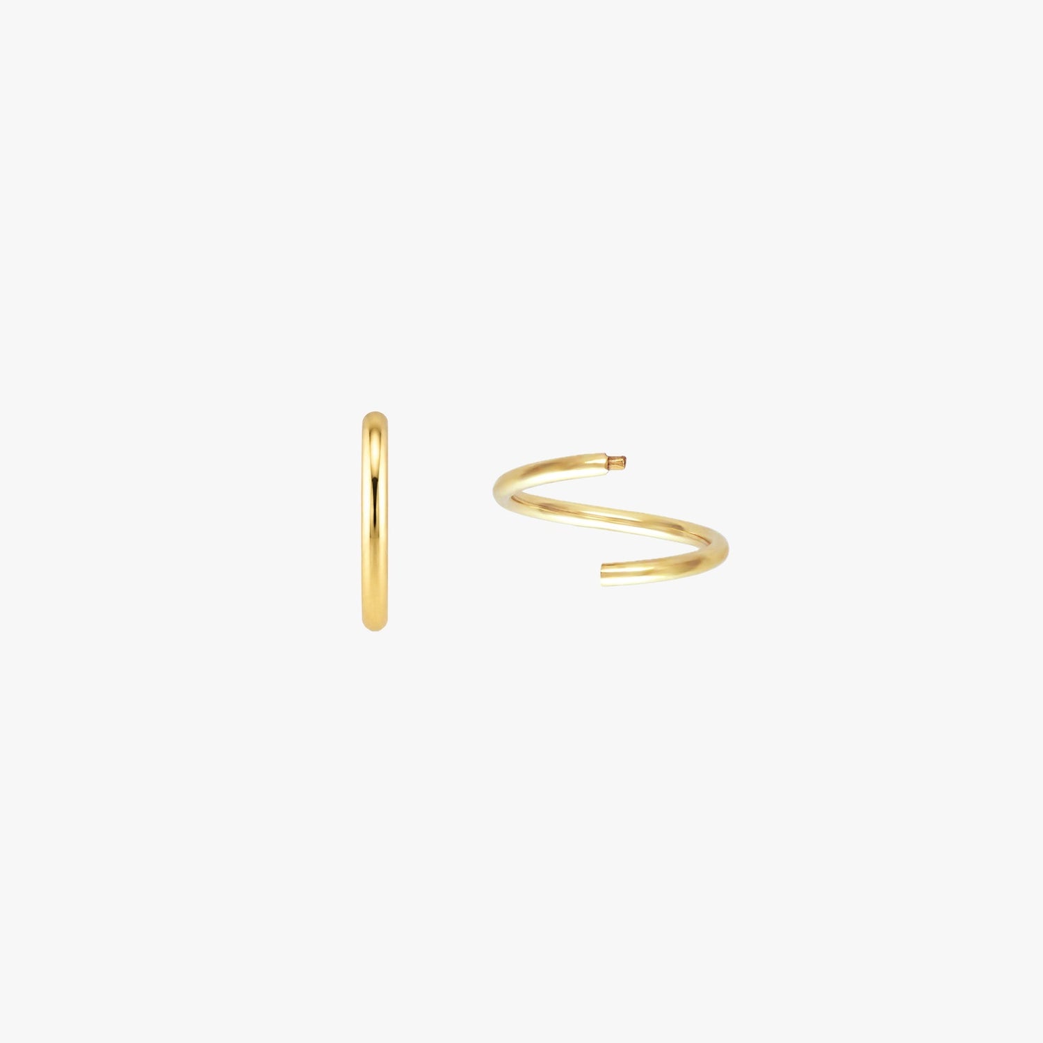 Petti Hugging Hoop Earrings (Pair)
