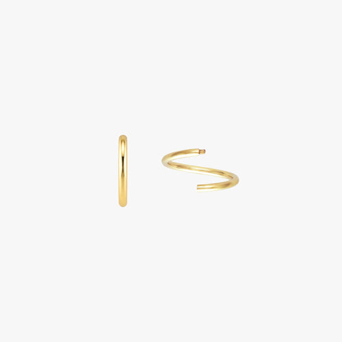 Petti Hugging Hoop Earrings (Pair)