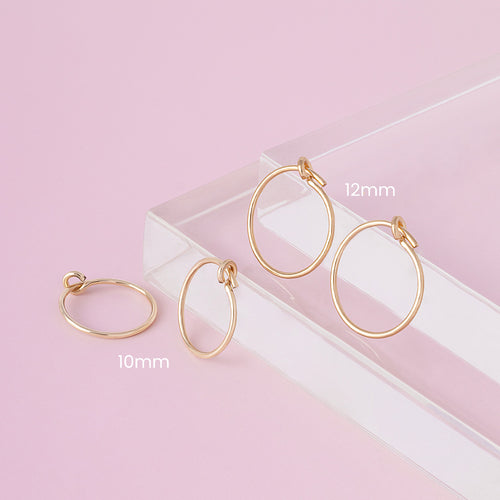 Sleeper Hoop Earrings