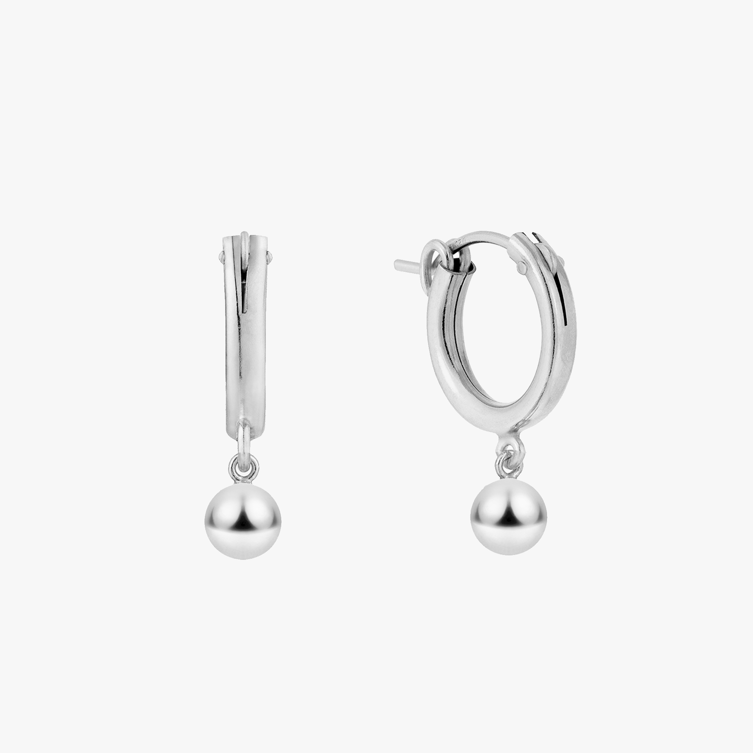 Ball Chic Hoop Earrings