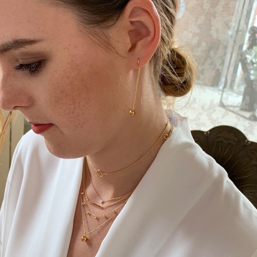 Ball Chic Ear Threader