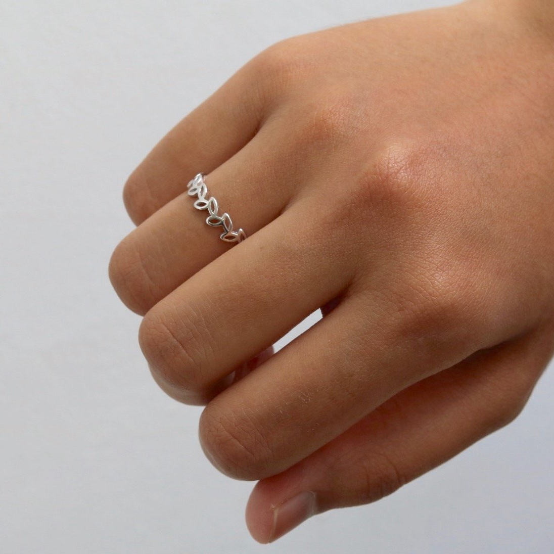 Leaf Olive Ring