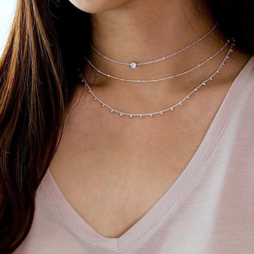 Satellite Chain Necklace