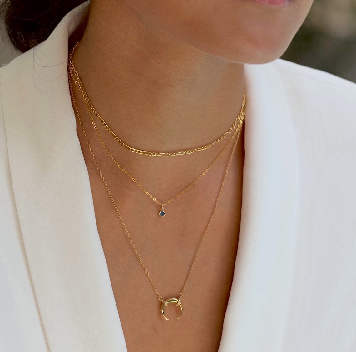 Little Black Bezel Choker