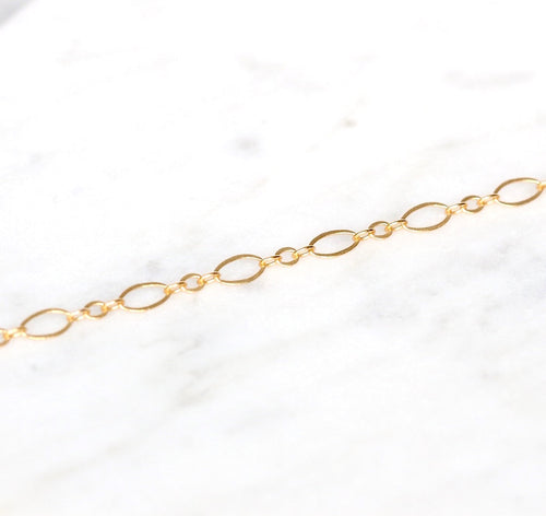Sleek Chain Gold Choker
