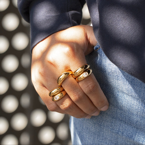 Dome Ring Gold