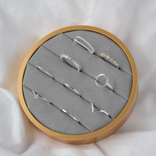 Skinny Knuckle Ring Silver