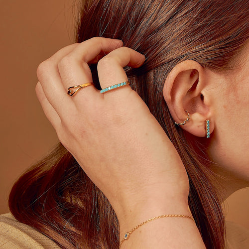 Turquoise Ring Gold