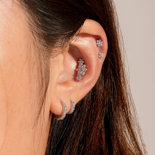 Color:White Gold
Option:Single
Option:Pair