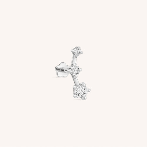 Color:White Gold
Option:Single
Option:Pair