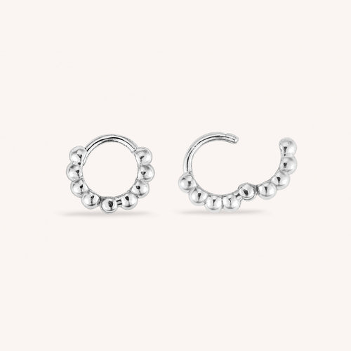 Color:White Gold|Option:Pair 