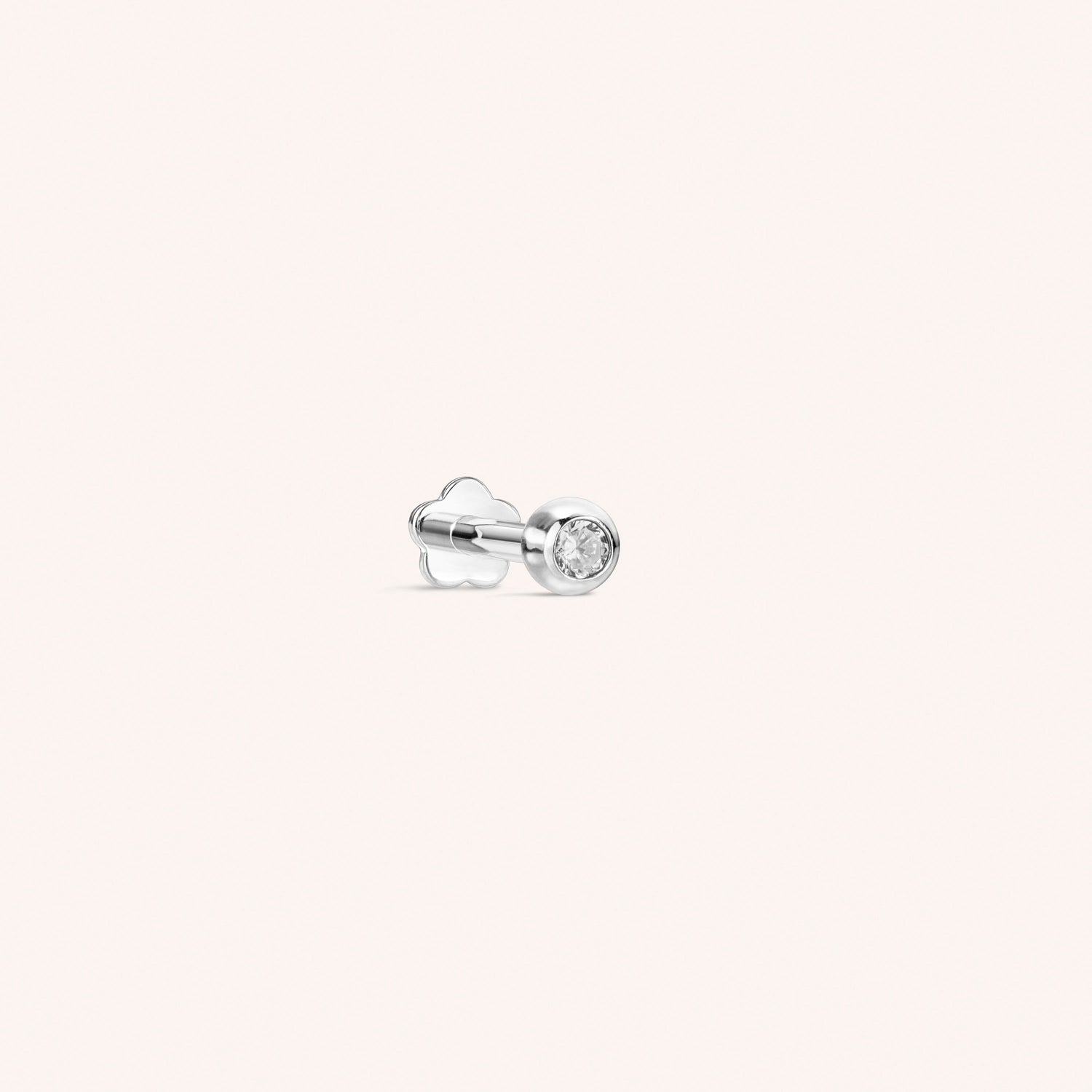 Color:White Gold
Post Length:6.5mm
Post Length:5mm
Post Length:8mm