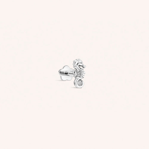 Color:White Gold
Option:Single
Option:Pair