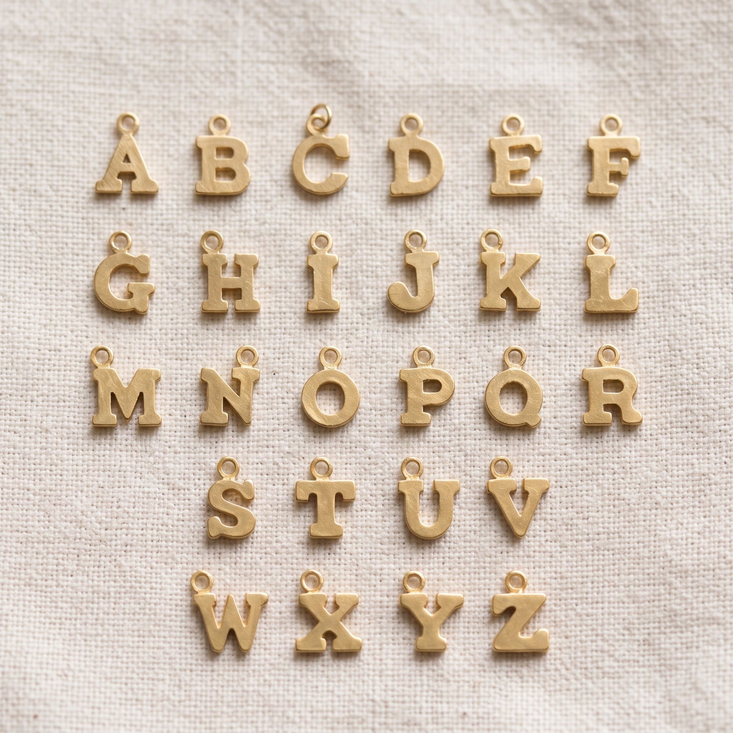 Personalized Letter Hoop Earrings