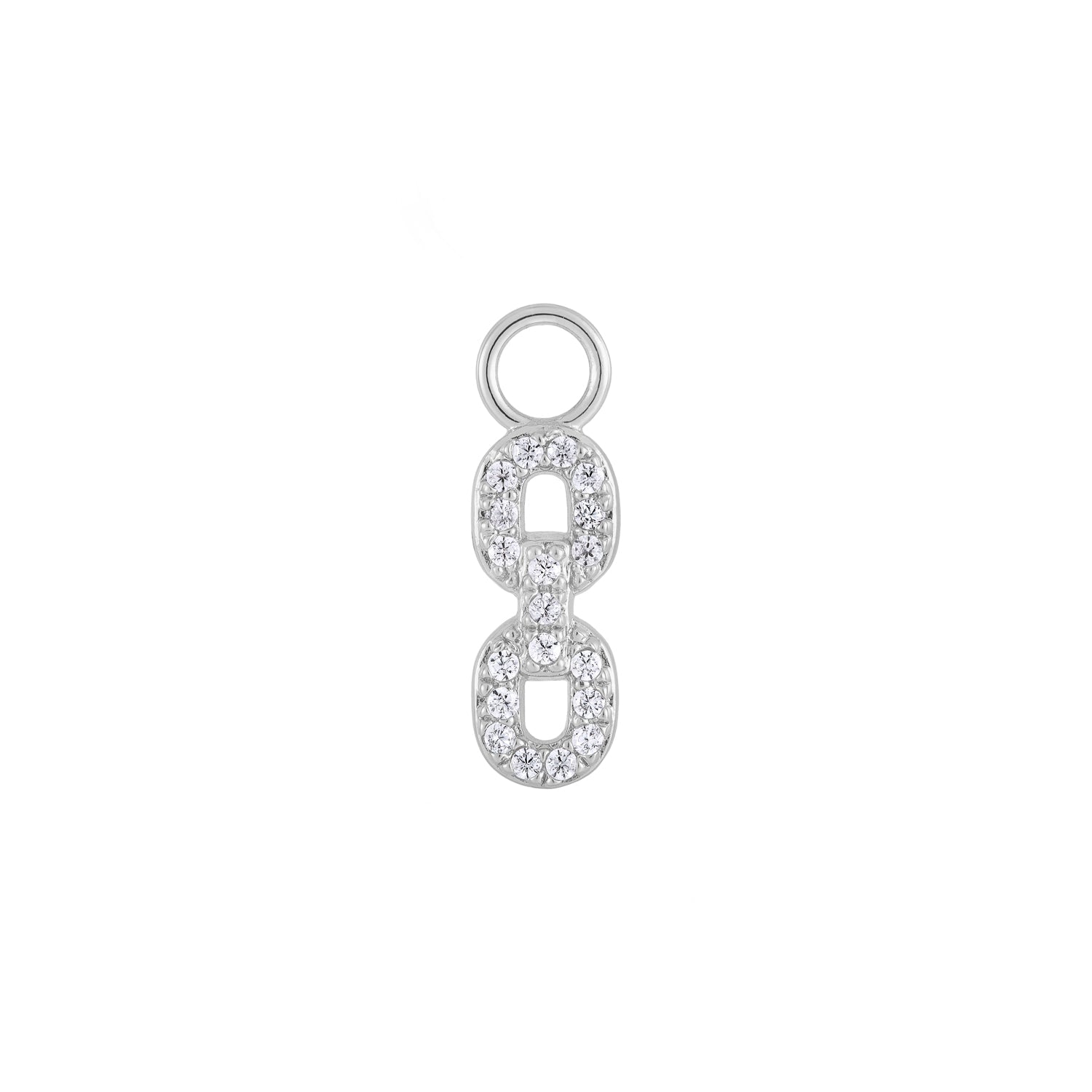 Cuban Chain Pave Charm