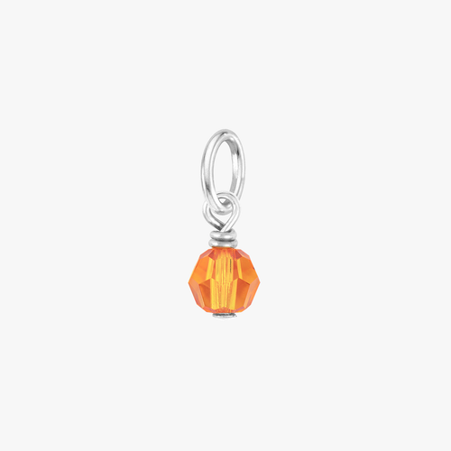 Color:Silver Birthstone Gem:Citrine