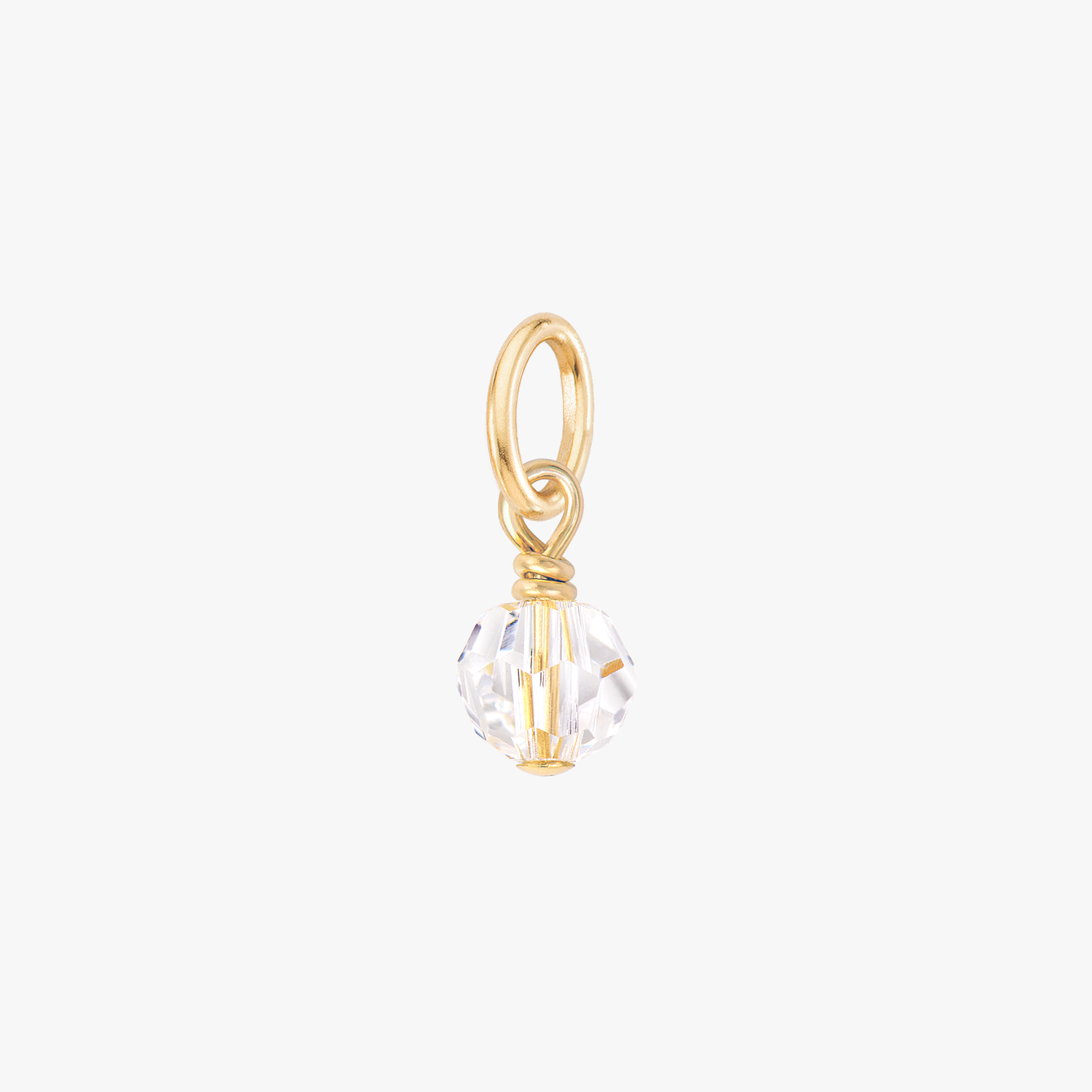 Color:Gold Birthstone Gem:Clear