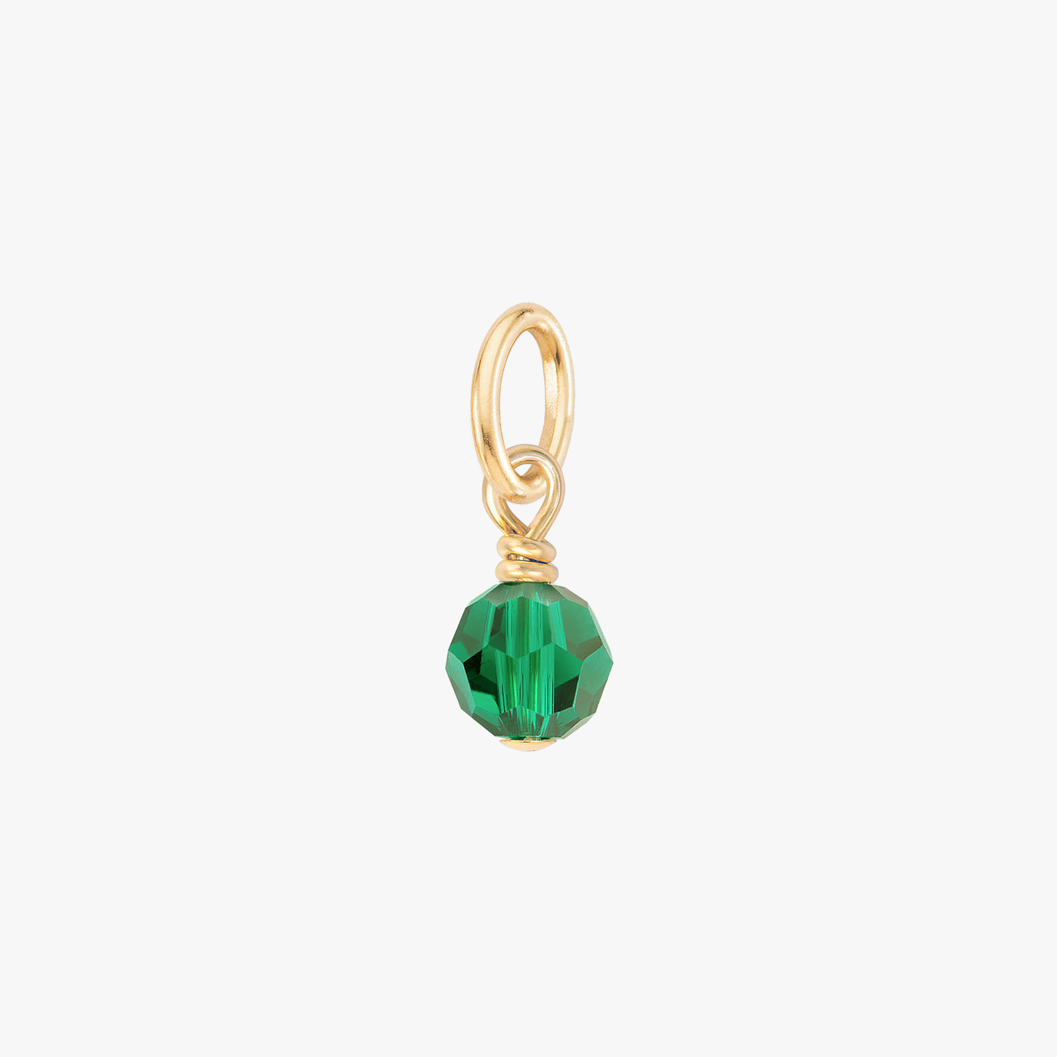 Color:Gold Birthstone Gem:Emerald