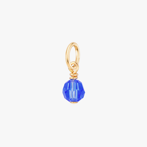 Color:Gold Birthstone Gem:Sapphire