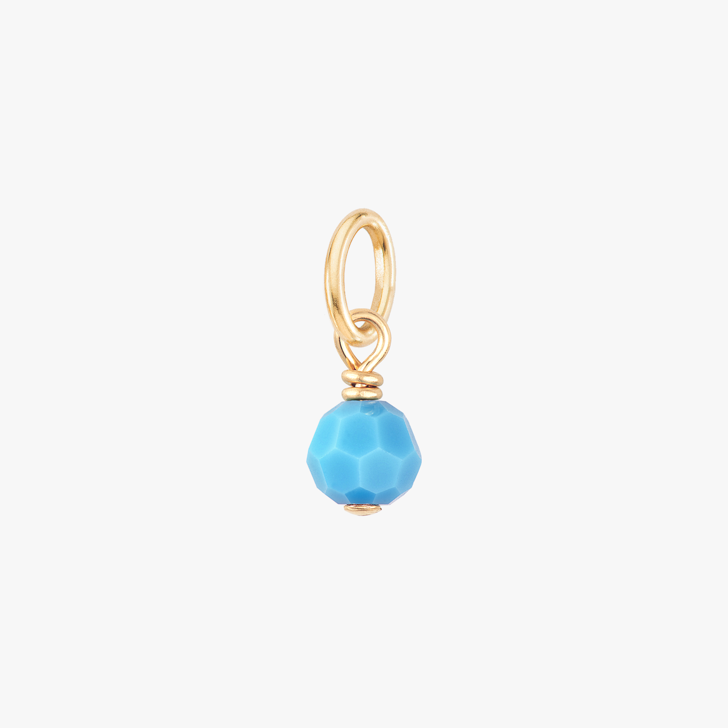 Color:Gold Birthstone Gem:Turquoise