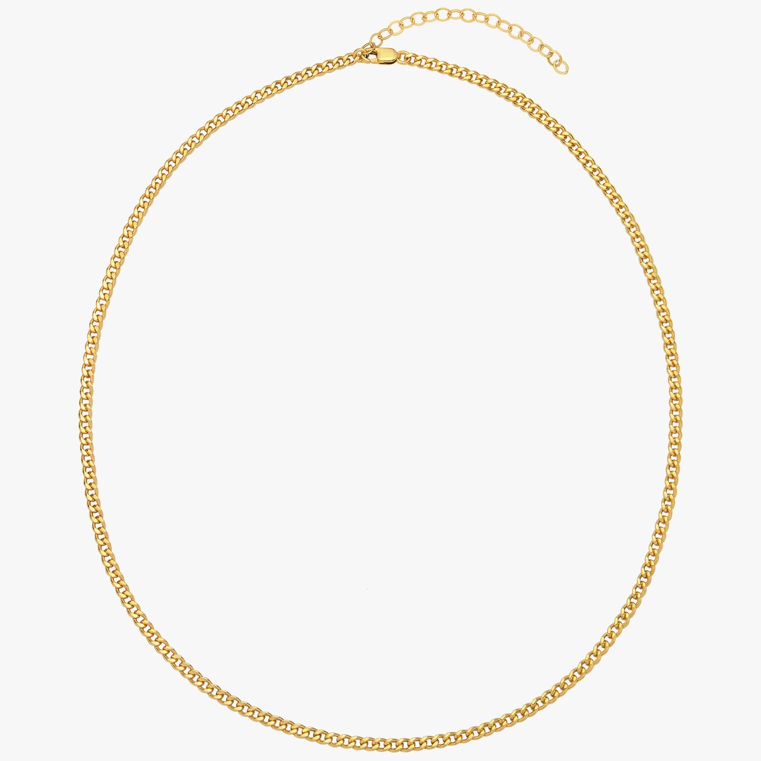 Statement Curb Chain Necklace