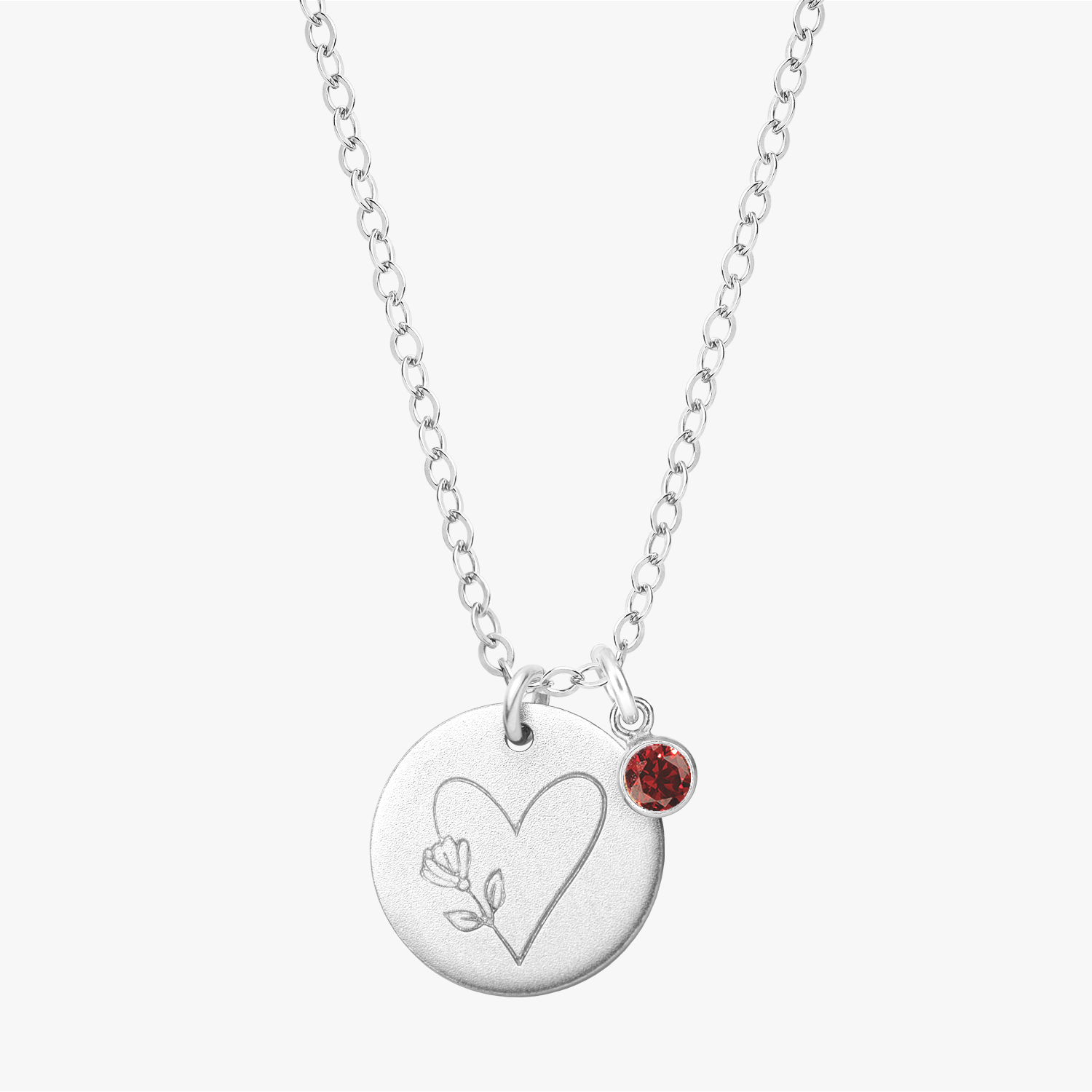 Personalized EmbraceYou Silver Necklace