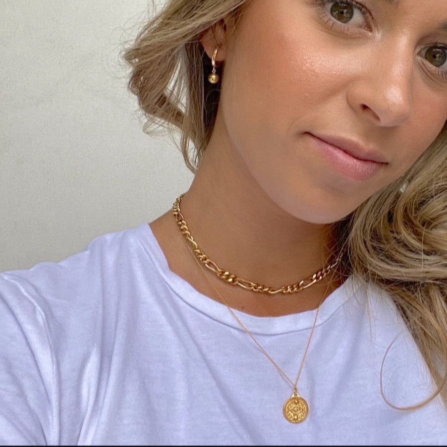 Ball Chic Hoop Earrings