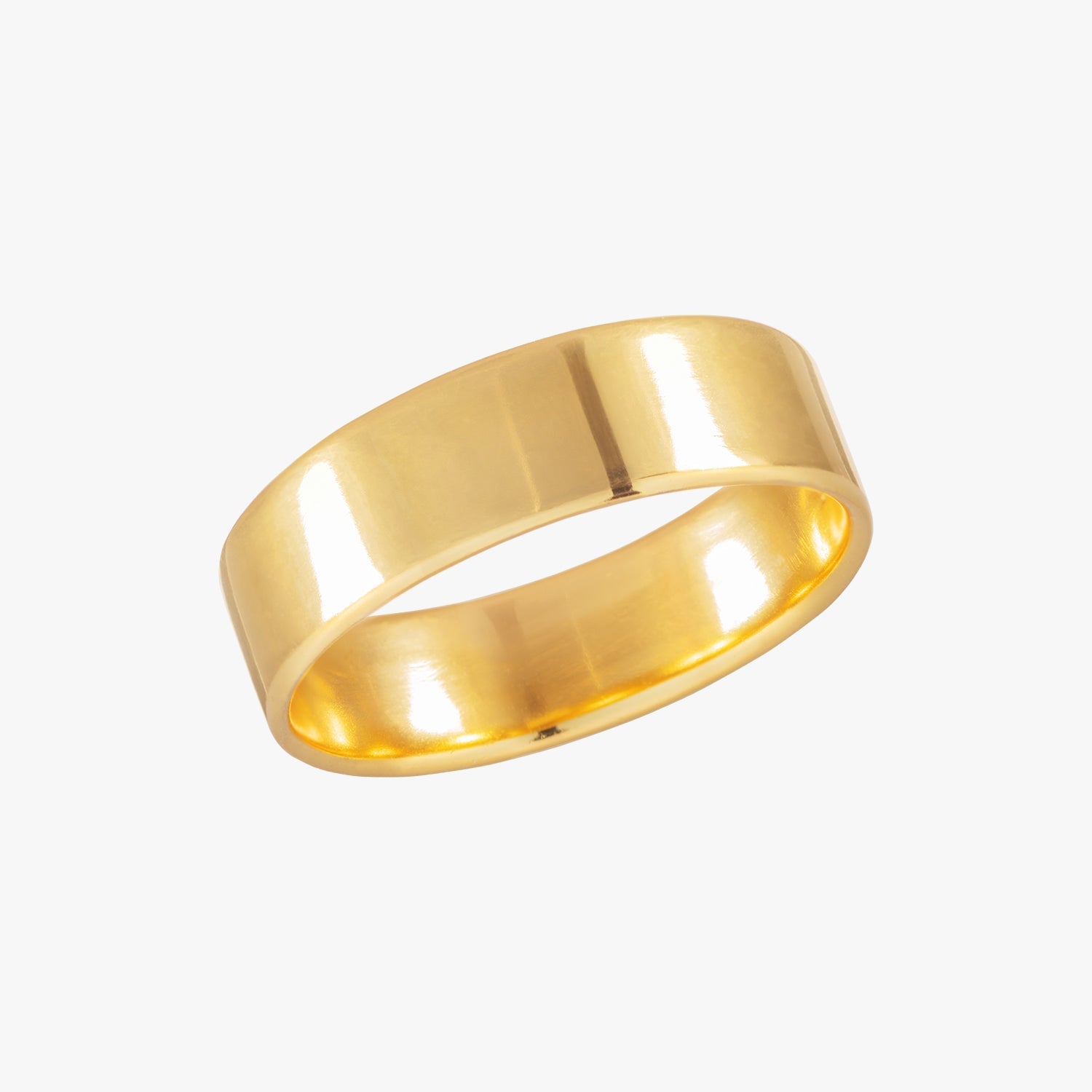 Thick Stacking Ring Gold