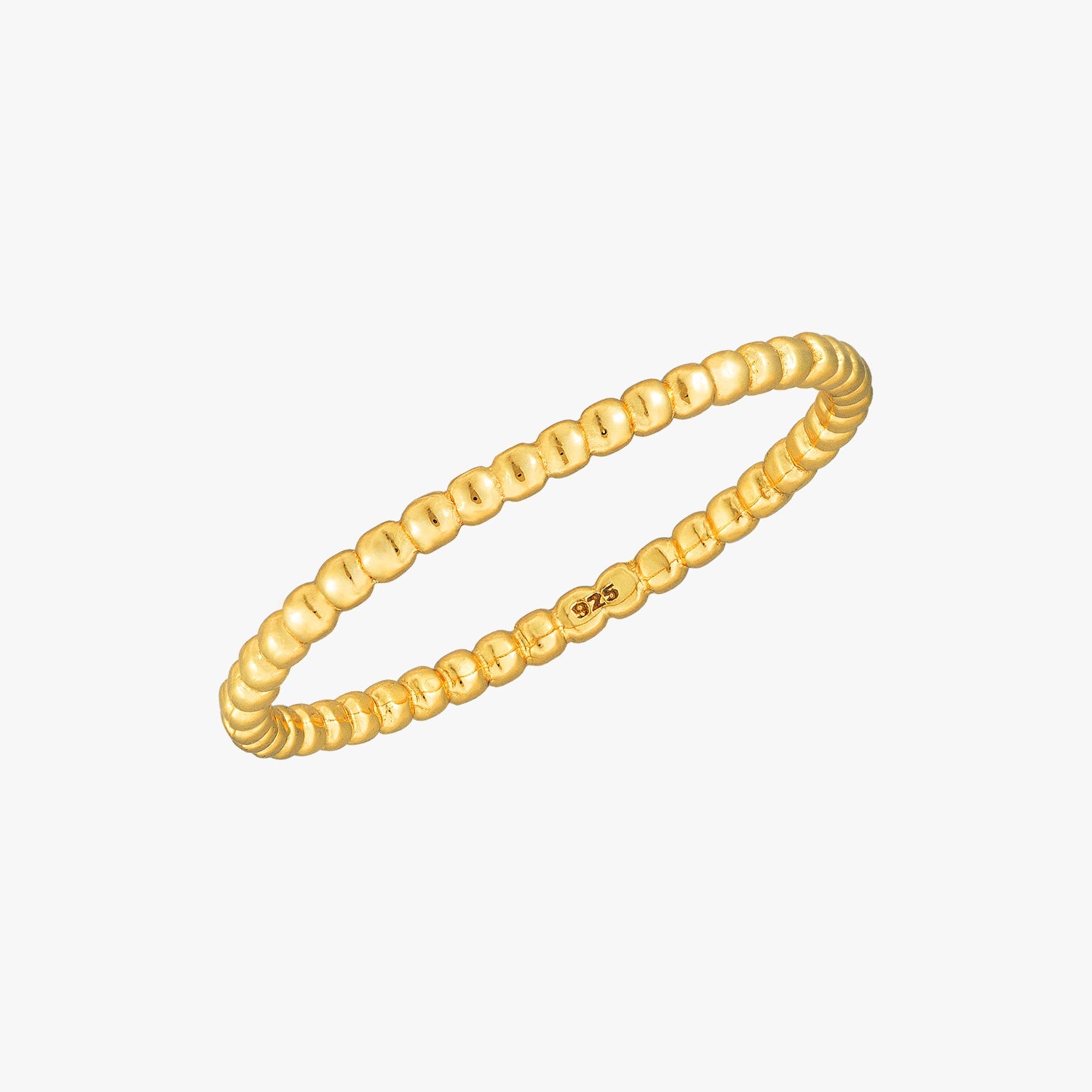 Bubble Ball Ring Gold