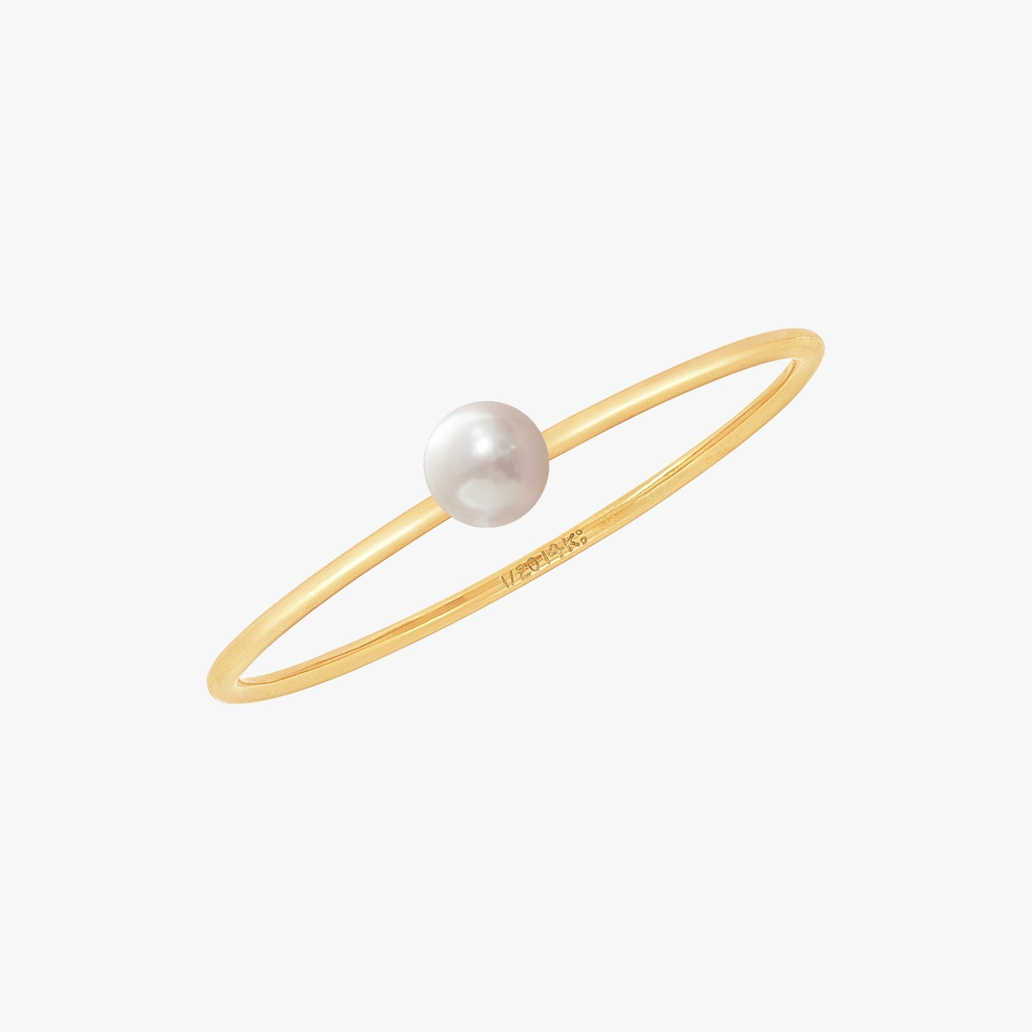 Mini Pearl Ring Gold
