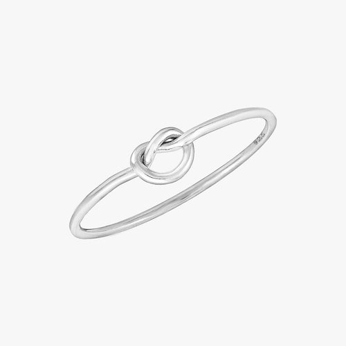 Love Knot Ring Silver