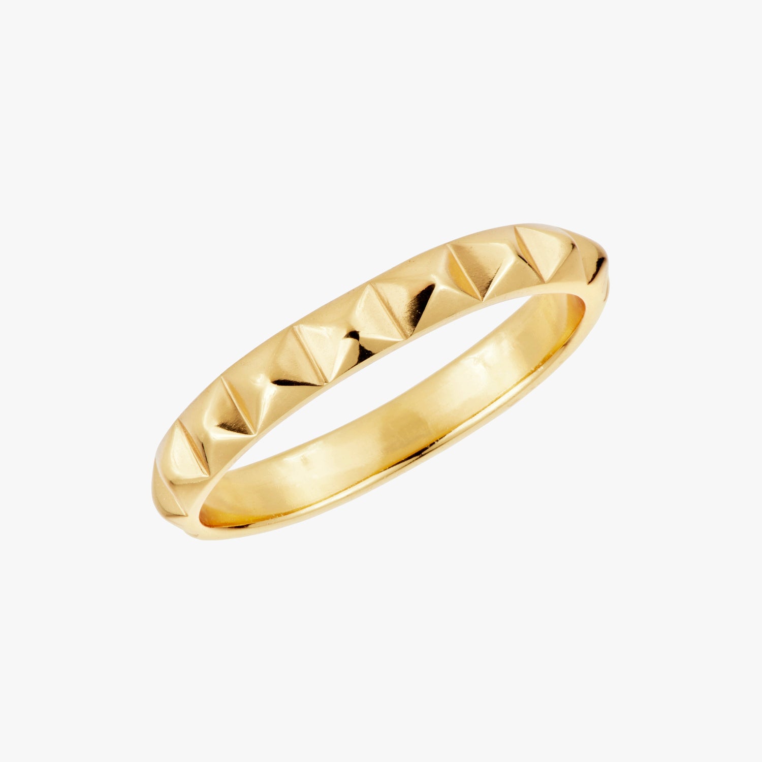 Nour Pyramid Ring Gold