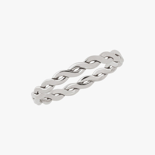 Weave Ring Silver