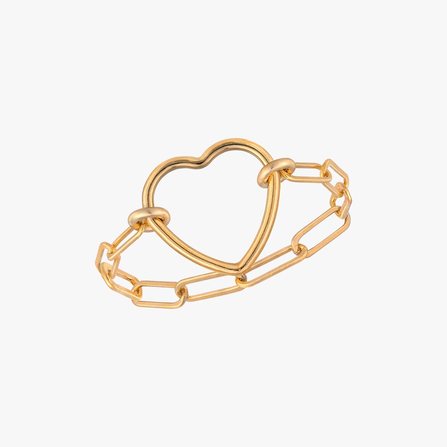 Fall In Love Chain Gold Ring
