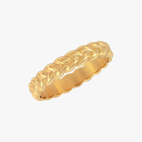 Braided Gold Ring