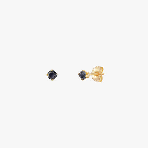 Sparkly Small Birthstones Stud Earrings
