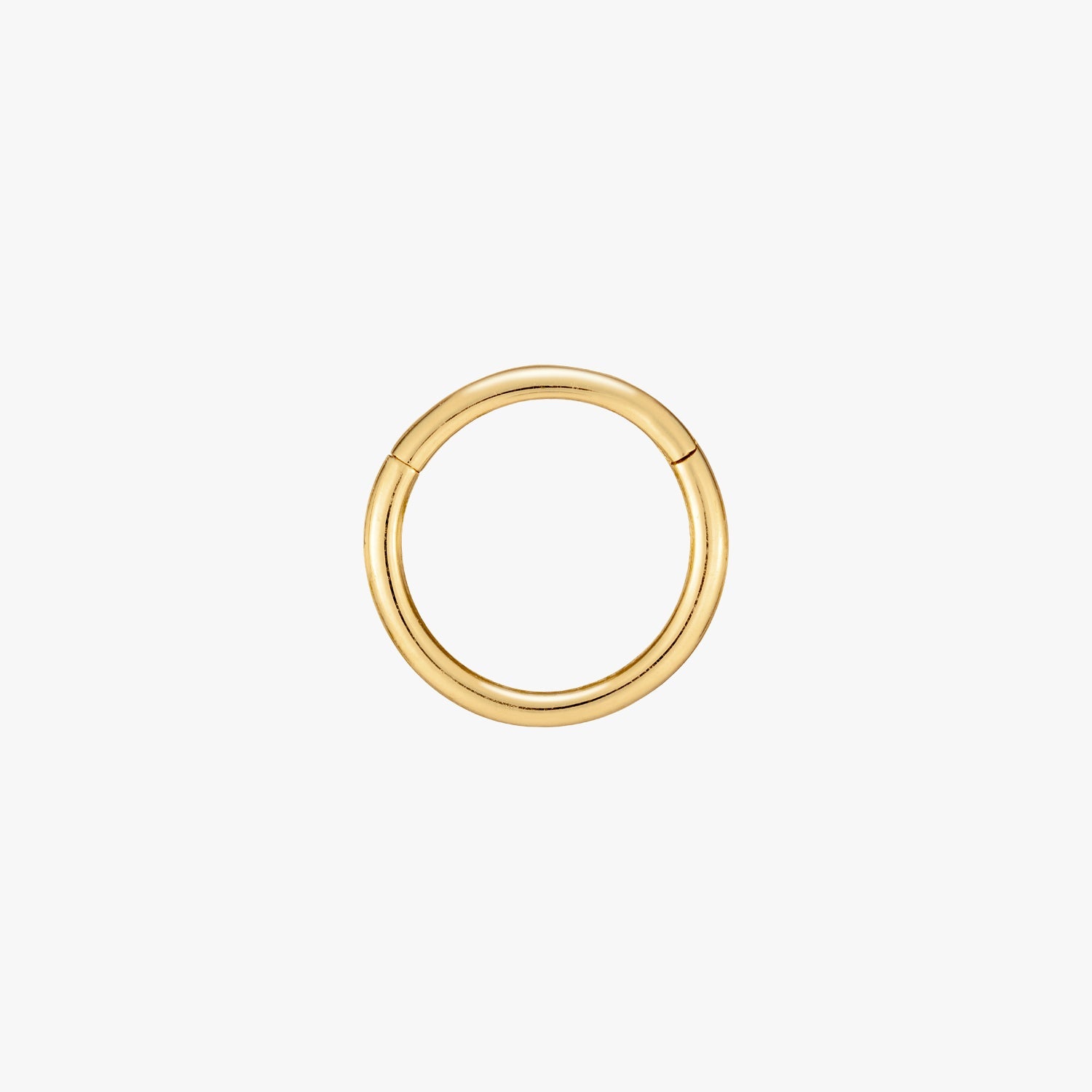 Surgical Steel Hinged Clicker Ring 8mm