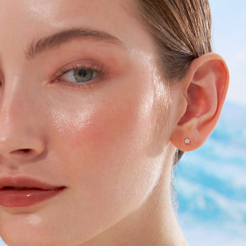 Color:White Gold
Option:Single
Option:Pair