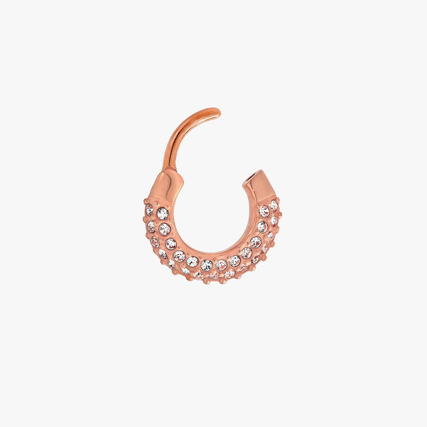 Embellished Hinged Septum Clicker
