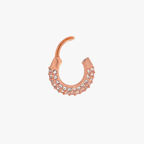 Embellished Hinged Septum Clicker