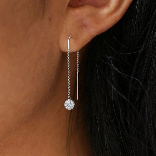 Dazzling Full Circle Ear Threader