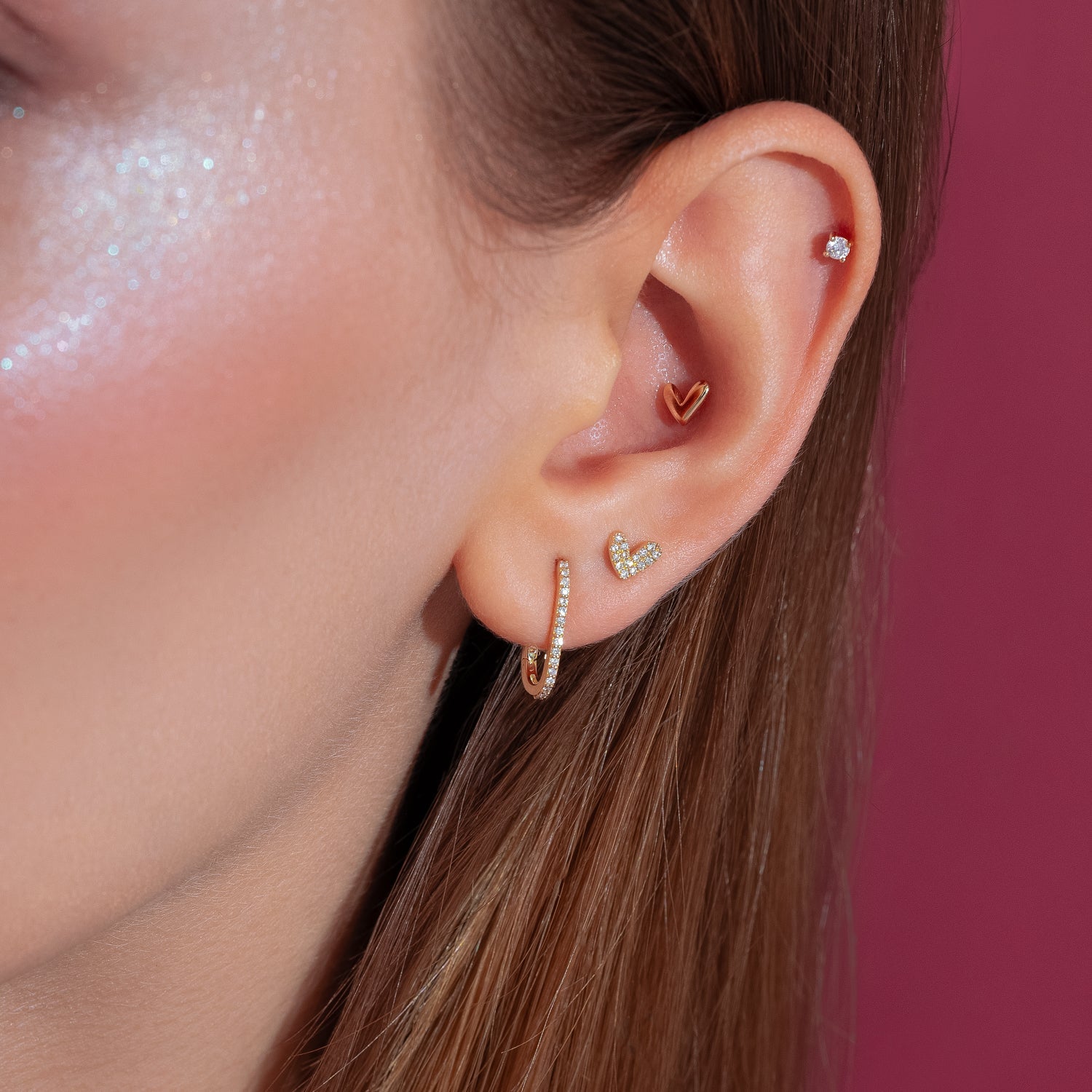 Color:Yellow Gold
Option:Single
Option:Pair