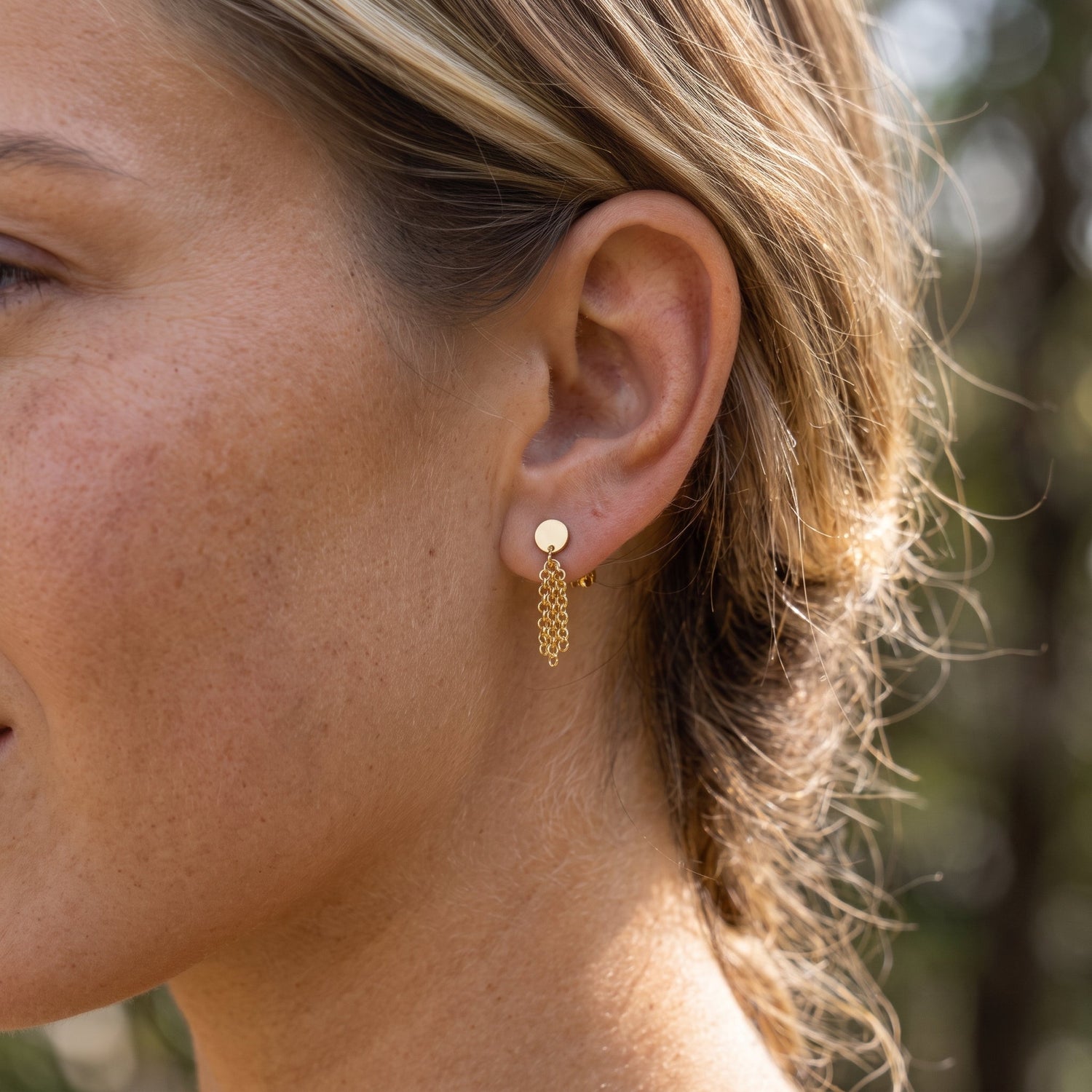 Little Tassel Drop Earrings