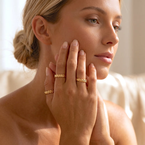 Braided Gold Ring