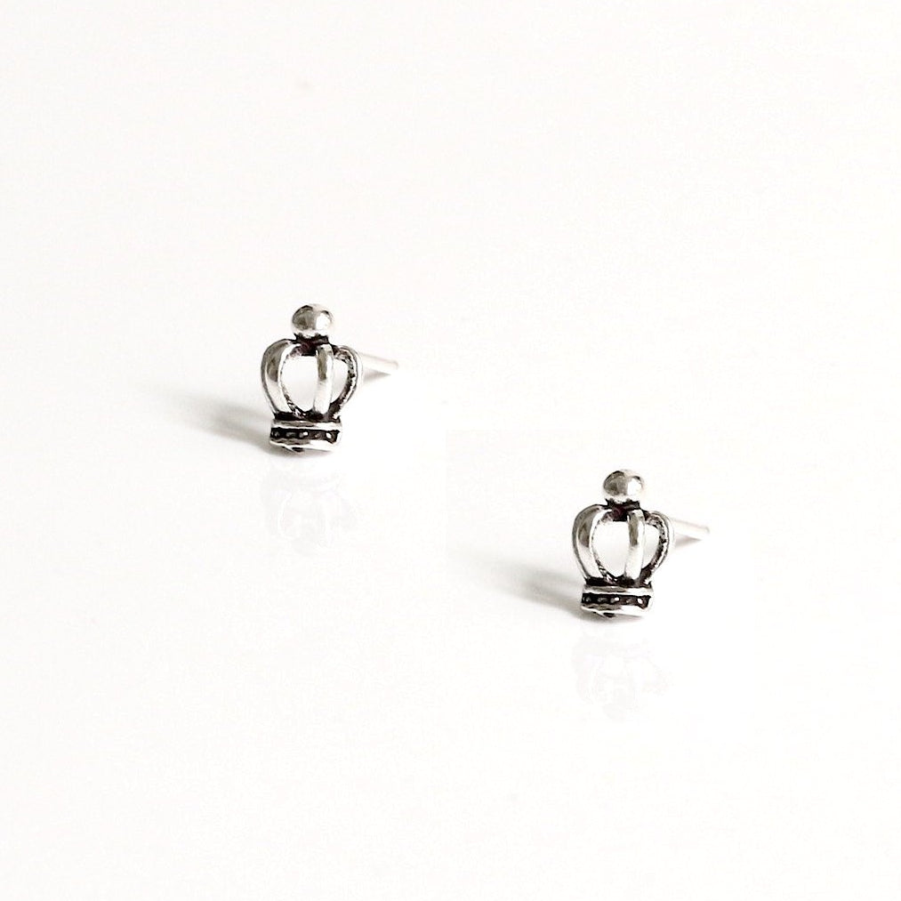 Crown Stud Earrings