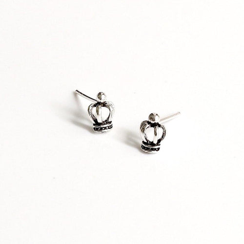 Crown Stud Earrings