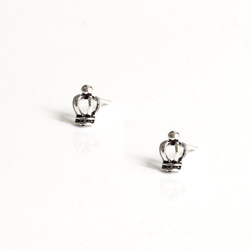 Crown Stud Earrings